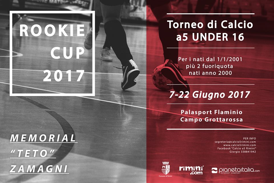 DOMANI INIZIA LA QUARTA EDIZIONE DELLA “ROOKIE CUP” E “PRIMO MEMORIAL STEFANO ZAMAGNI”