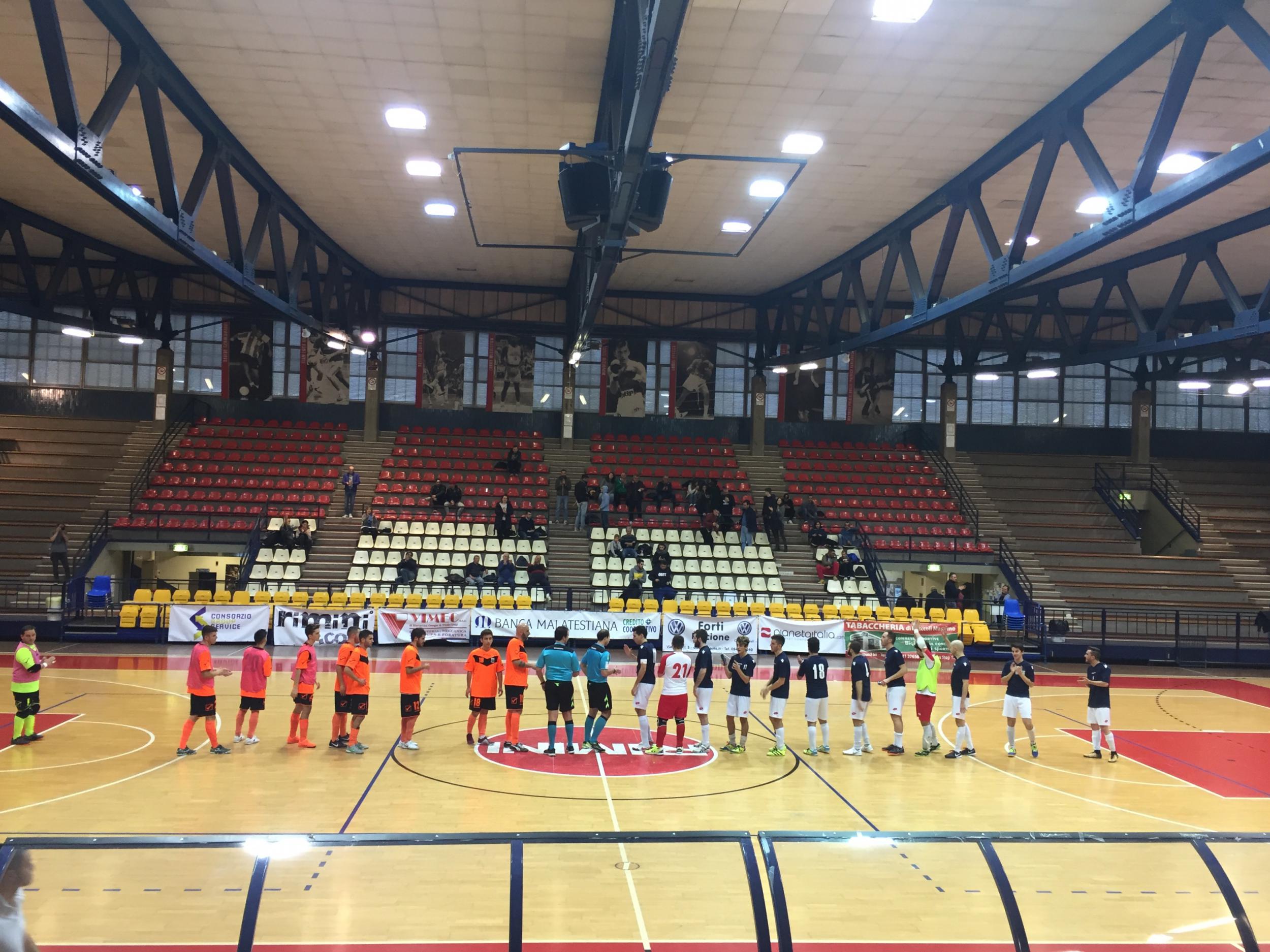 SONORO 4-0 NEL DERBY PER IL RIMINI.COM SUL CITTÀ DEL RUBICONE