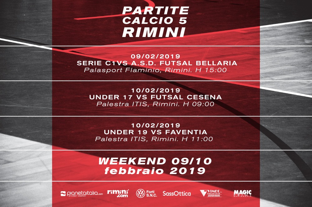 WEEKEND PIENO DI PARTITE PER IL RIMINI.COM: SI INIZIA DAL DERBY CON IL BELLARIA DELLA PRIMA SQUADRA