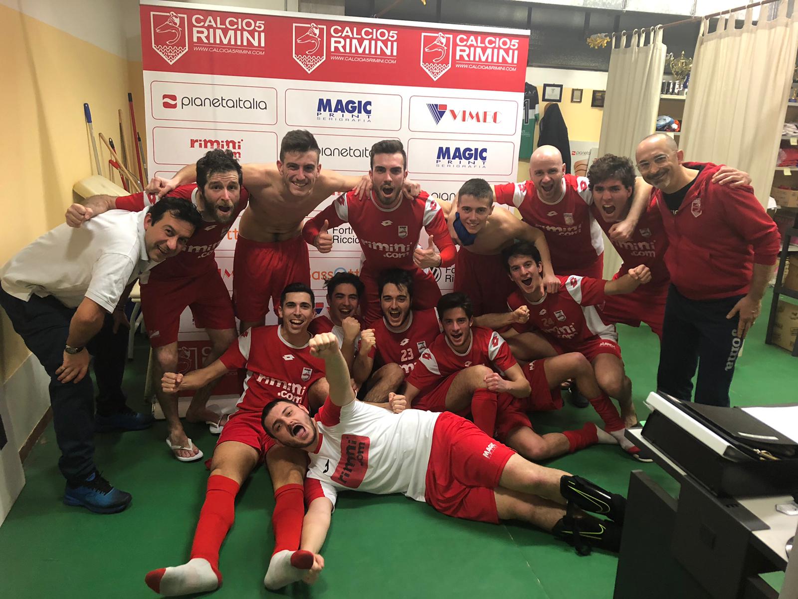 IL RIMINI.COM RISCOPRE IL SAPORE DELLA VITTORIA: DERBY VINTO 3-2