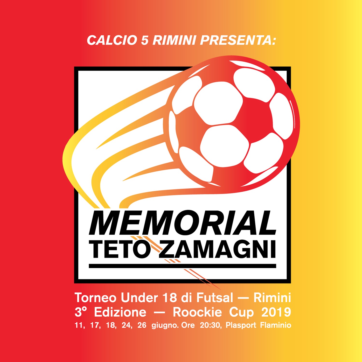 AL VIA LA SESTA EDIZIONE DELLA ROOKIE CUP E TERZO MEMORIAL STEFANO ZAMAGNI