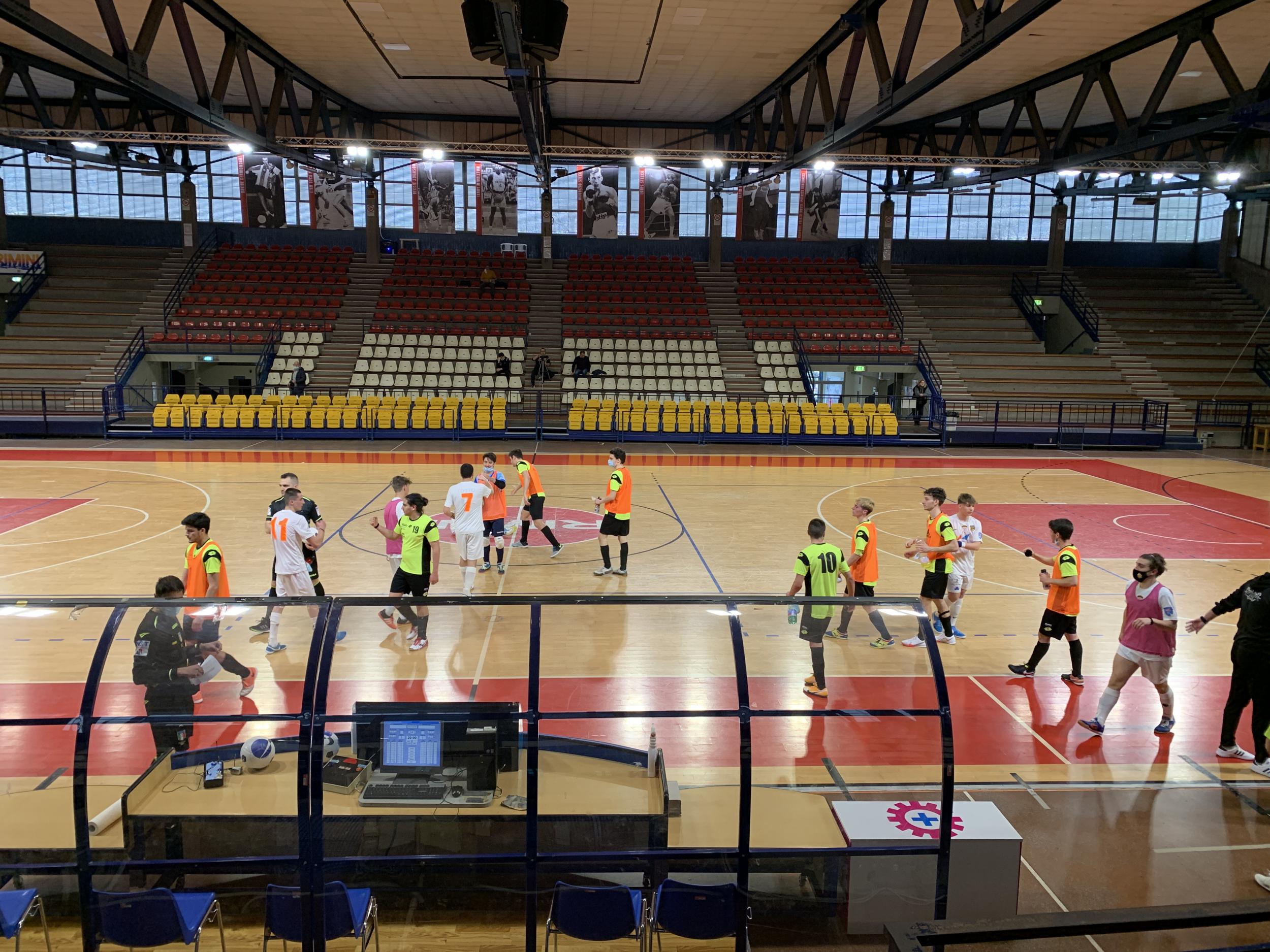 Al Rimini.com basta un tempo, contro il Cagli finisce 5-2