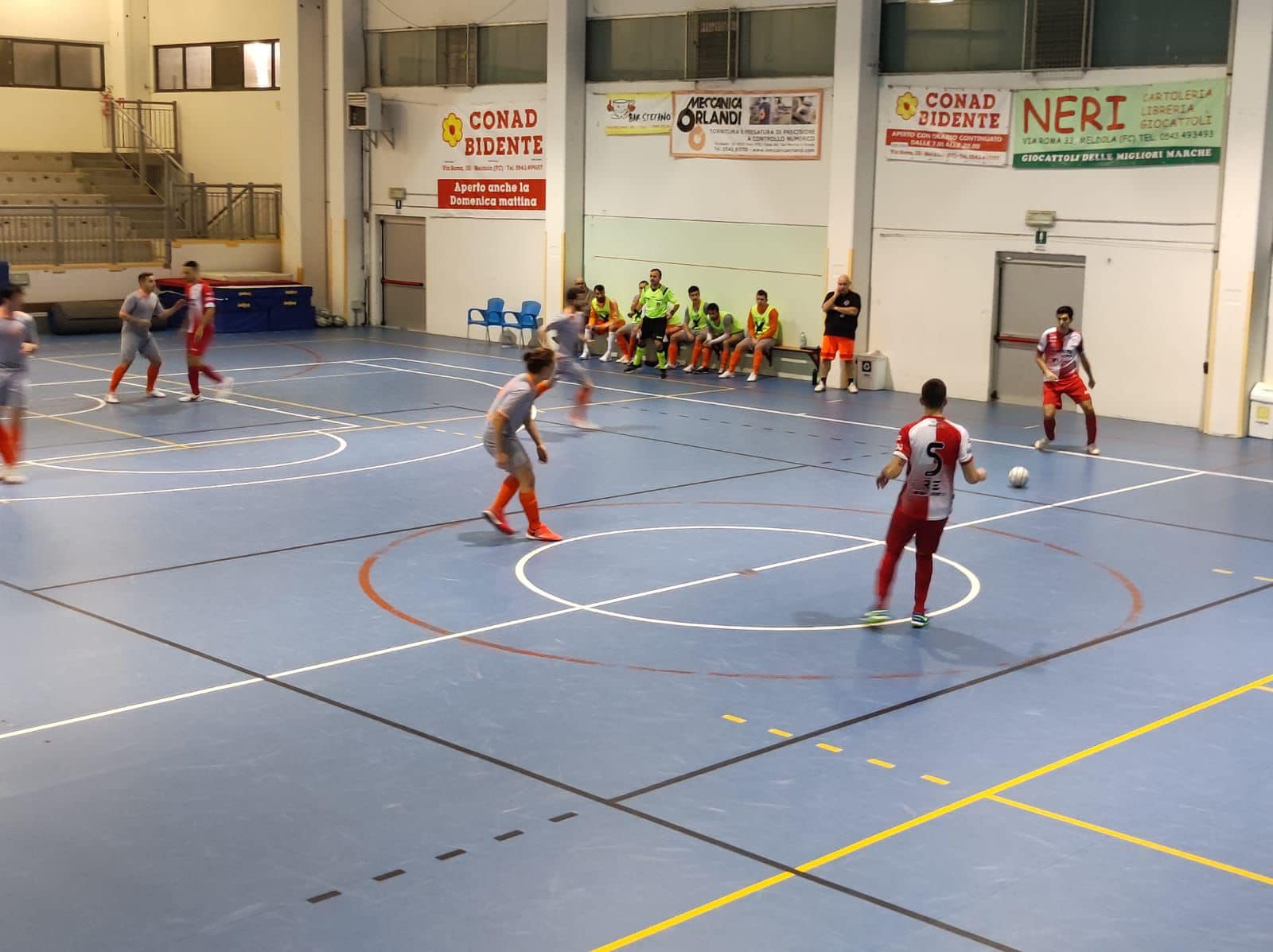 Coppa, seconda giornata: al Flaminio arriva la corazzata Forlì. Monesi è carico: «Mai direi mai nel futsal»