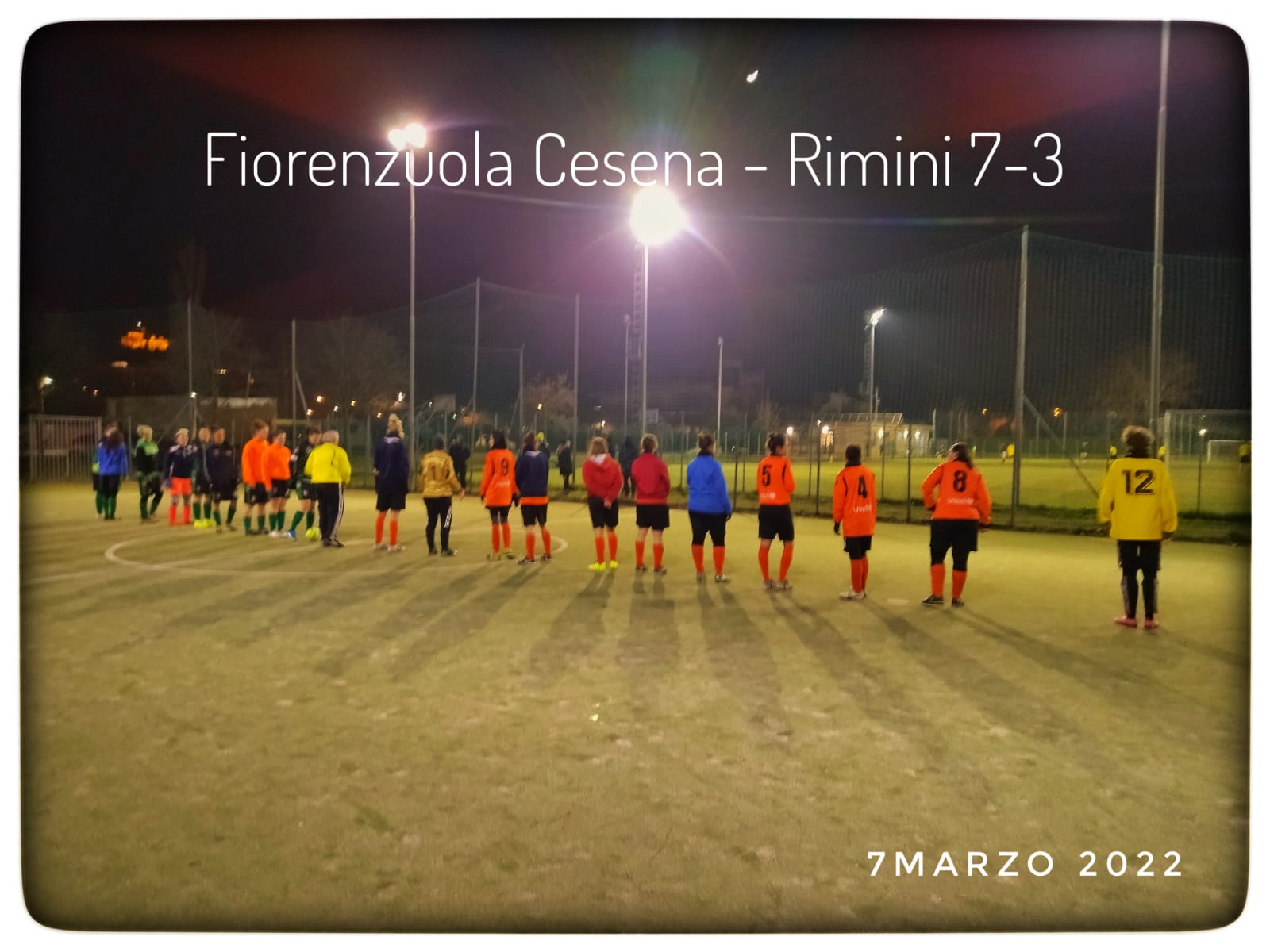 Il Rimini femminile cade nello scontro al vertice: il Fiorenzuola passa 7-3