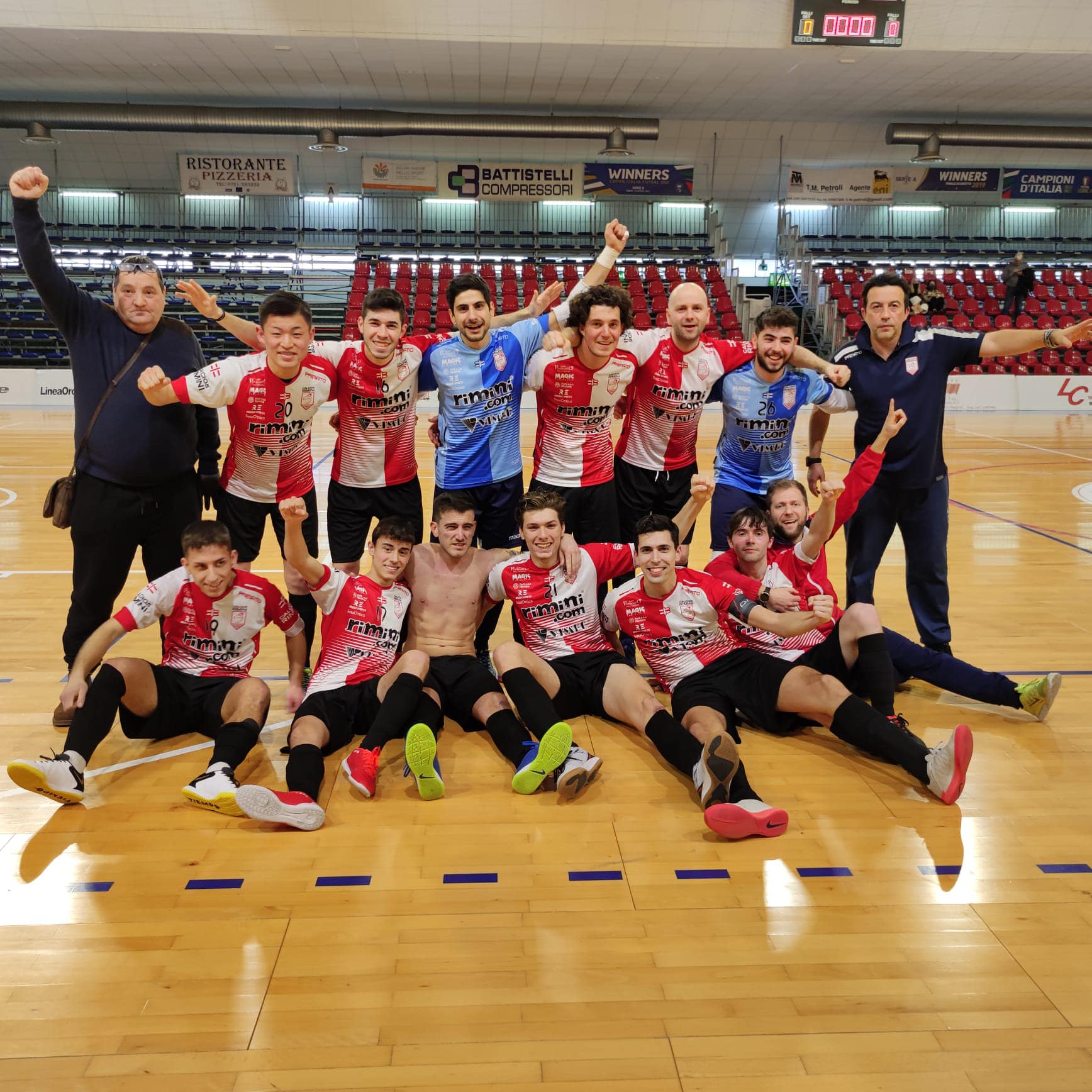 Un grande Rimini fa la voce grossa e vince 2-1 contro il Forlimpopoli