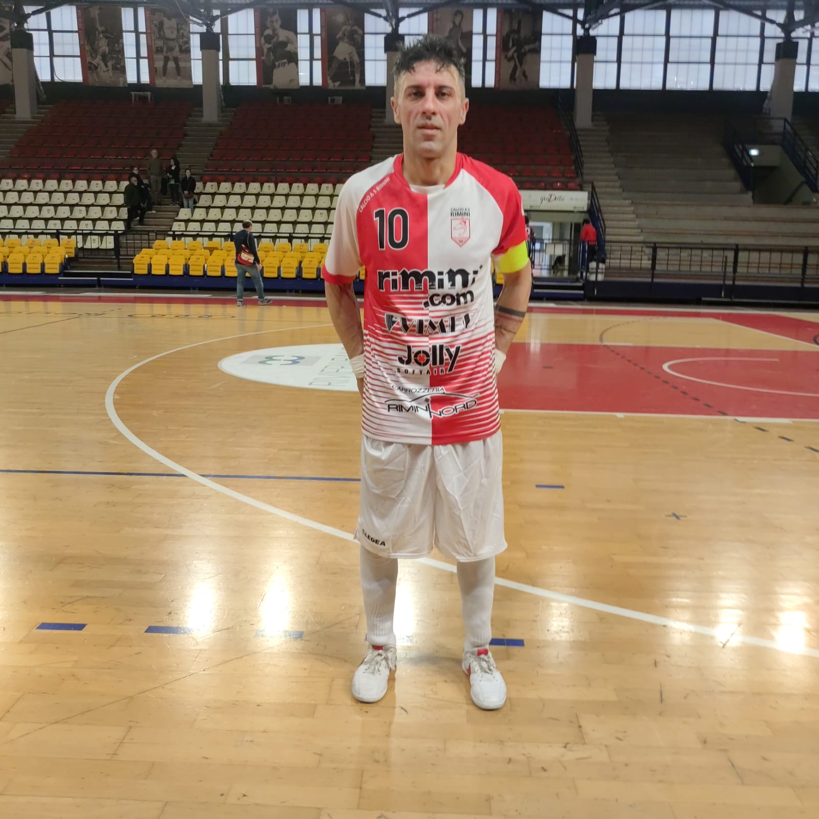 Bomber Screti saluta il Flaminio con un gol e una sconfitta (3-5 col Rossoblu)