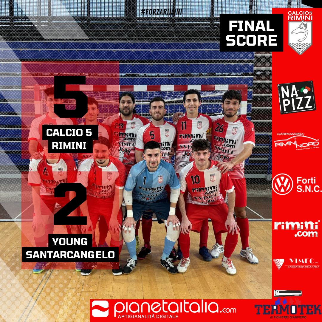 Ciao capitano! Il Rimini.com saluta Timpani battendo lo Young Santarcangelo 5-2