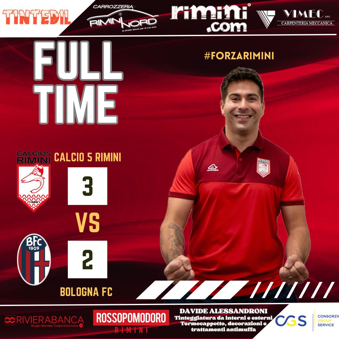 Di Maio serve il tris e il Rimini.com batte anche il Bologna 