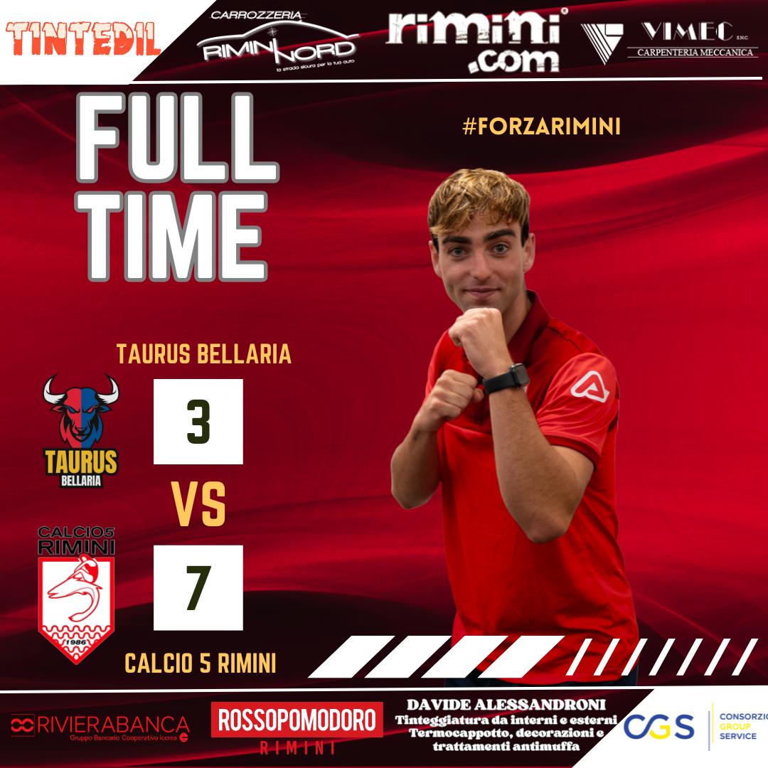 Coppa Velez - Il Rimini.com "mata" il Taurus (7-3)