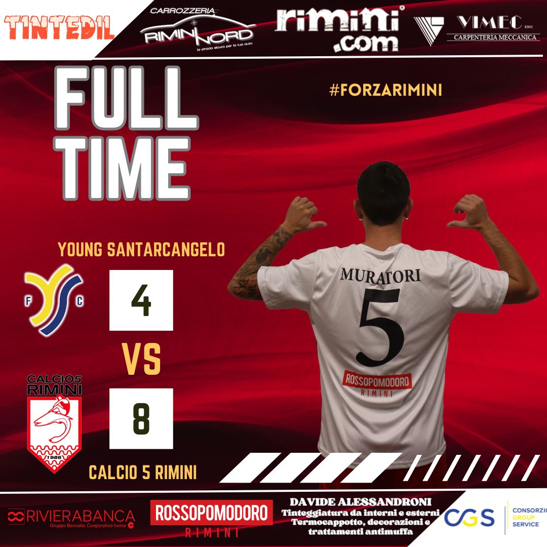 Rimini is back (8-4 allo Young Santarcangelo)