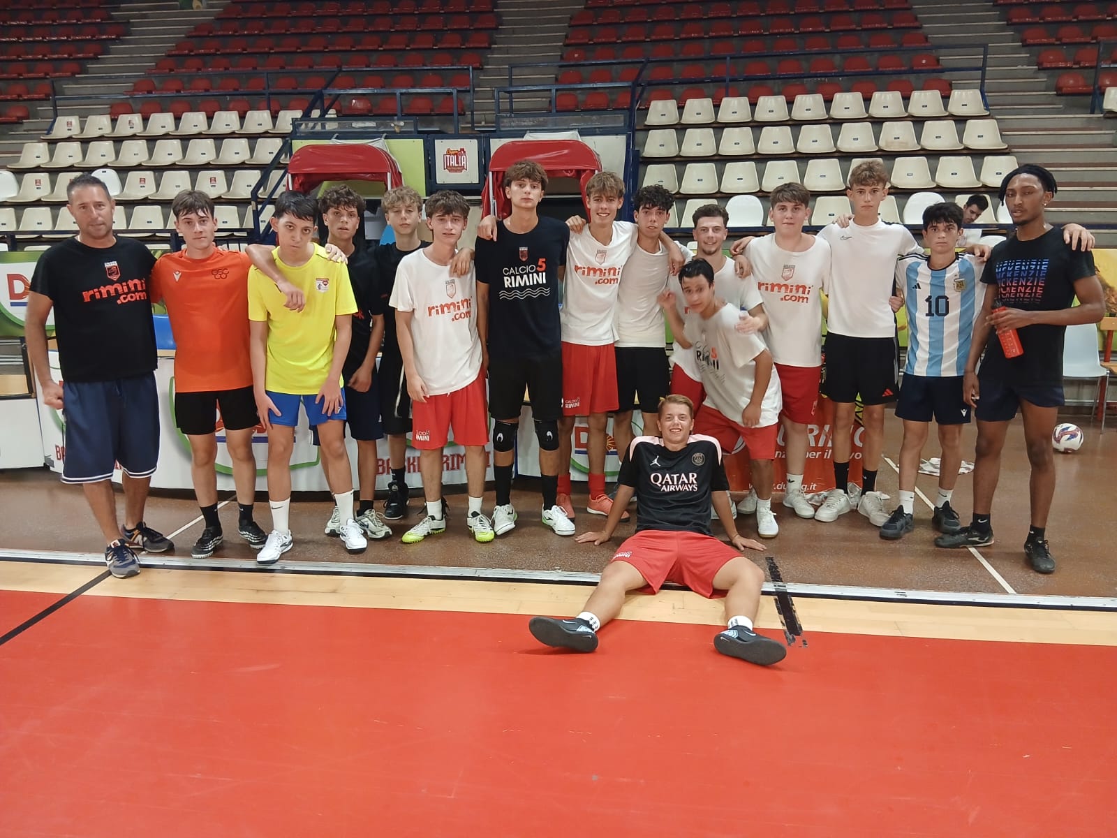 Primo allenamento per l'under 19 di mister De Angelis