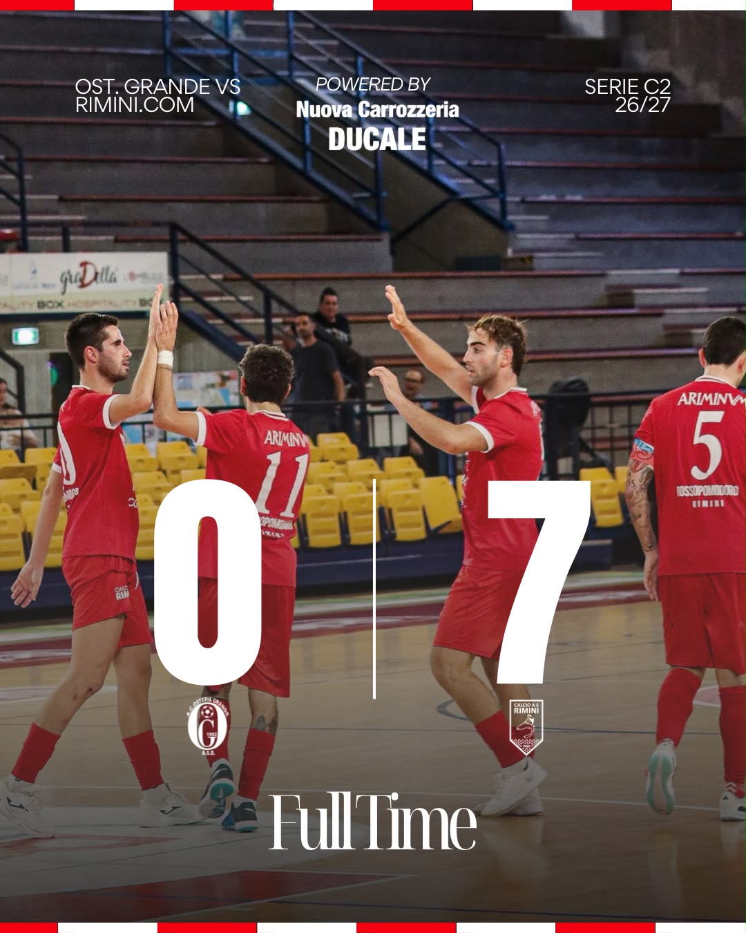 Il Rimini.com si "beve" l'Osteria Grande (7-0)