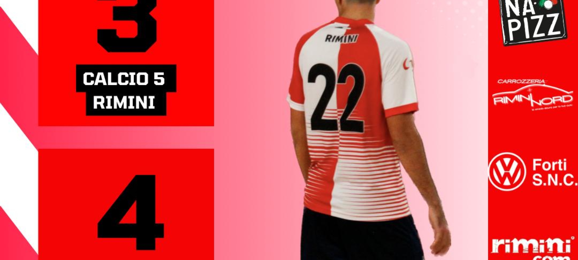 Al Rimini.com non basta un avvio col botto (3-4 col Molinella)