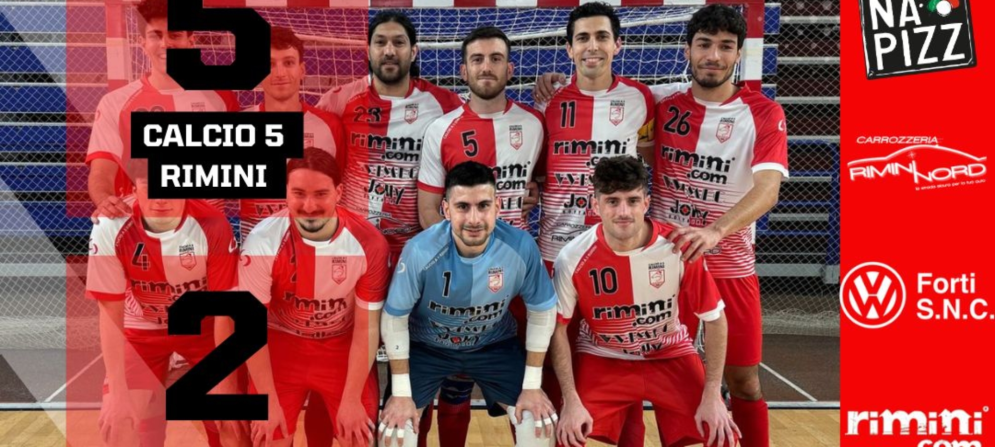 Ciao capitano! Il Rimini.com saluta Timpani battendo lo Young Santarcangelo 5-2