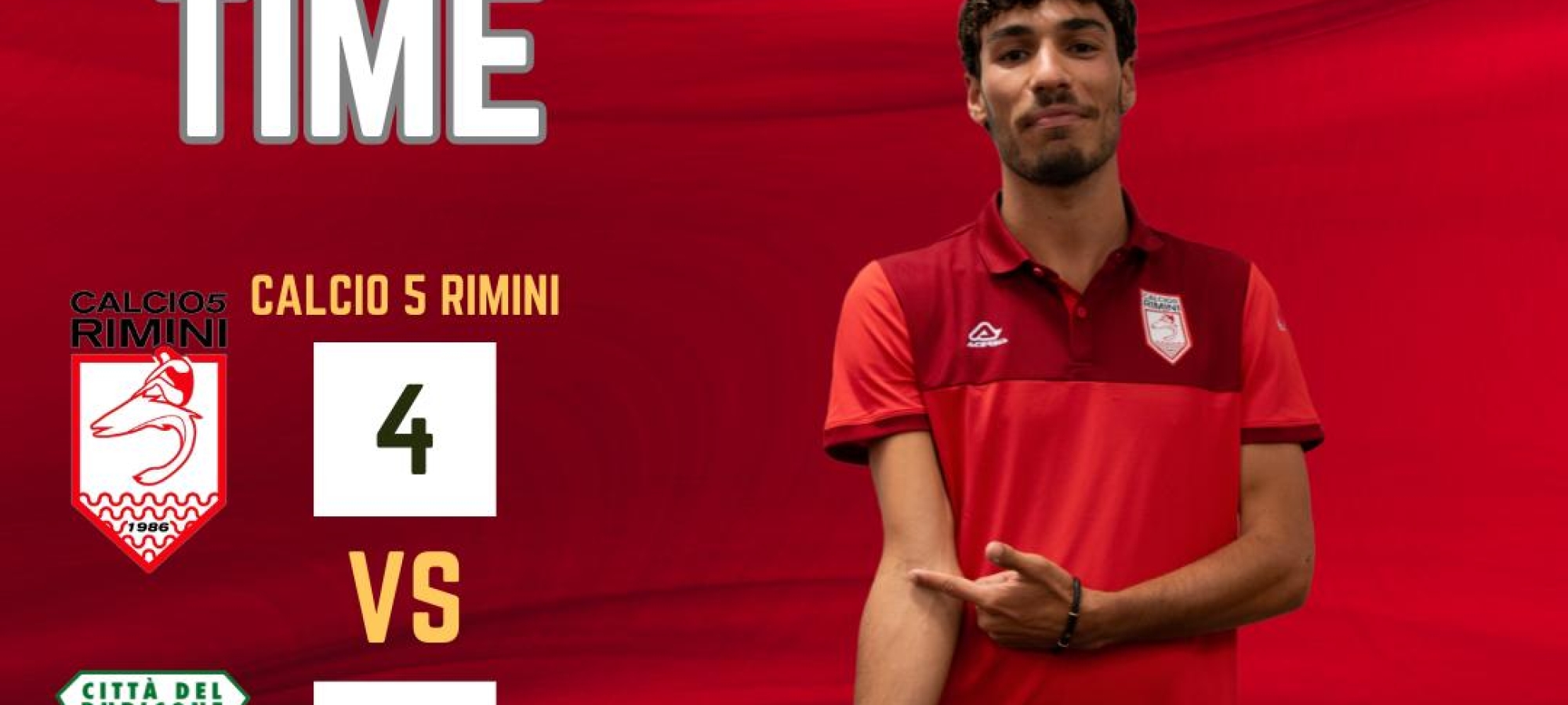 Gabrielli fa tris e il Rimini.com poker! (4-0 al CDR)