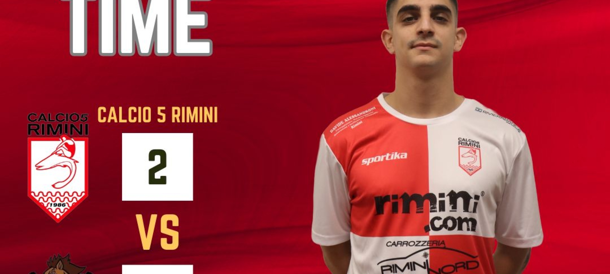 La capolista beffa il Rimini.com allo scadere (3-2)