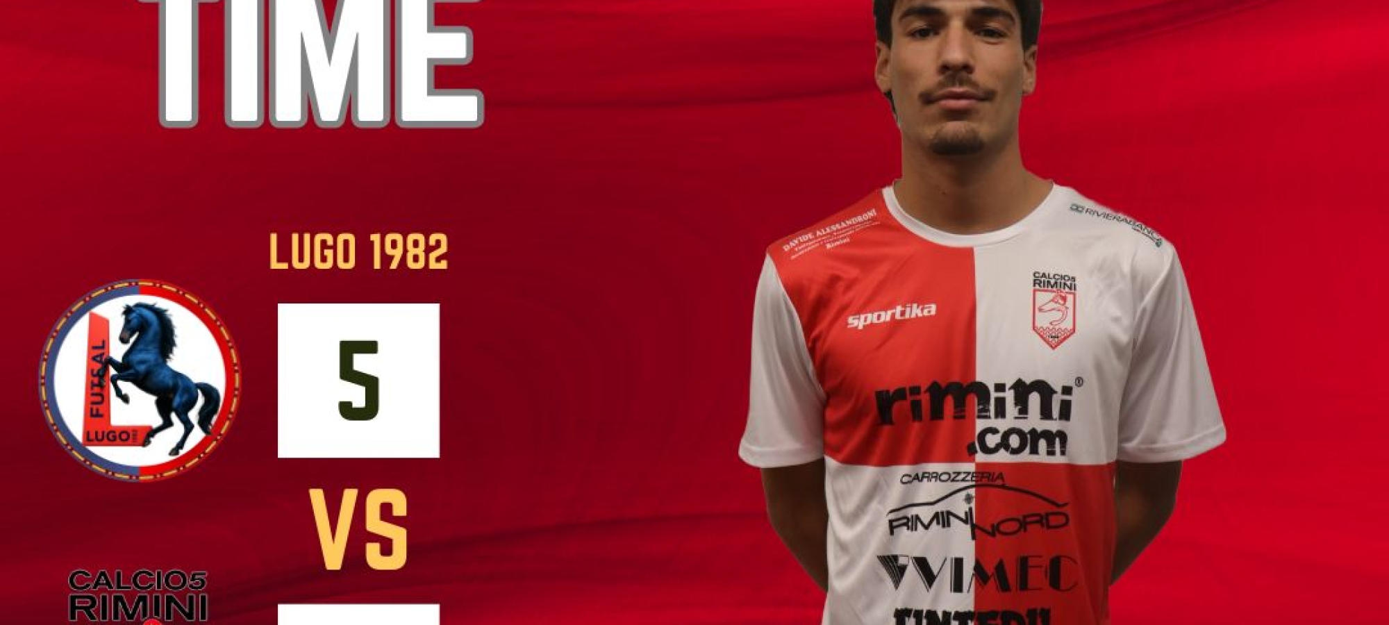 Il Rimini.com perde scontro diretto (5-1 a Lugo) e quinto posto 