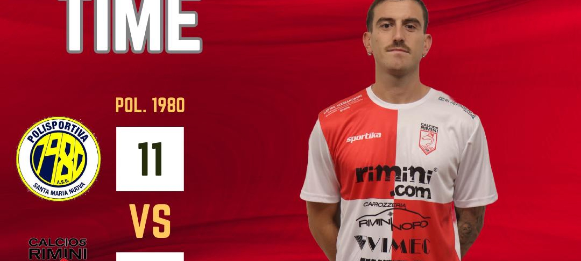 Il Rimini.com esce dalla Coppa Velez (11-5 dalla Polisportiva 1980)