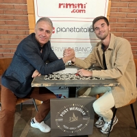 Filippo Lari con il General Manager Davide Germondari